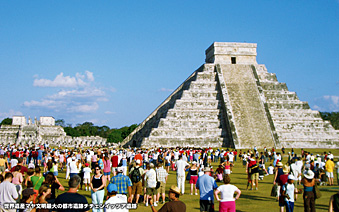 世界遺産マヤ文明最大の都市遺跡チチェンイッツア遺跡
